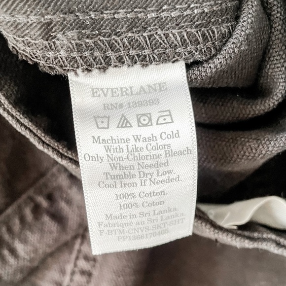 EVERLANE Canvas Skirt - Picture 4 of 6